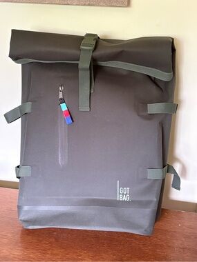 GOT BAG Roll-Top Backpack made from Ocean Plastic -  NWT